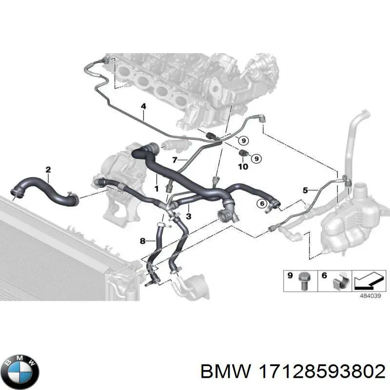  BMW 17128593802 цена, от 96.05 USD