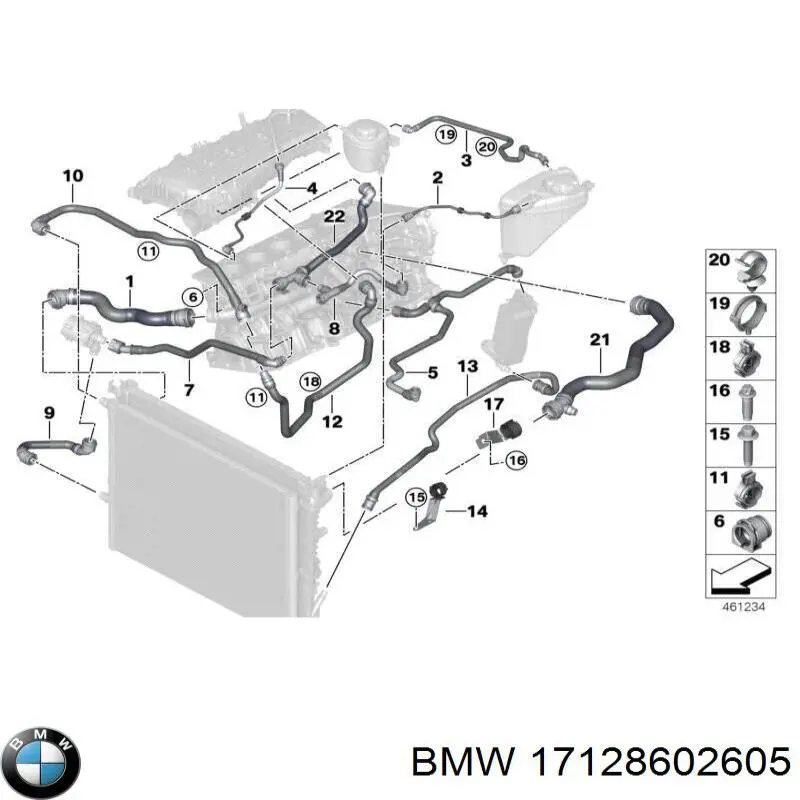  17128602605 BMW