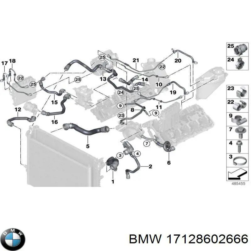  17128602666 BMW