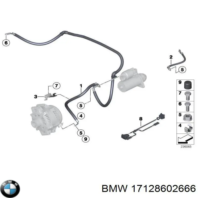  BMW 17128602666 цена, от 50.68 USD