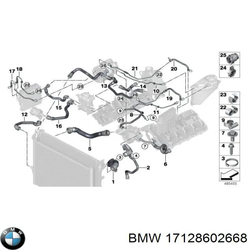  17128602668 BMW