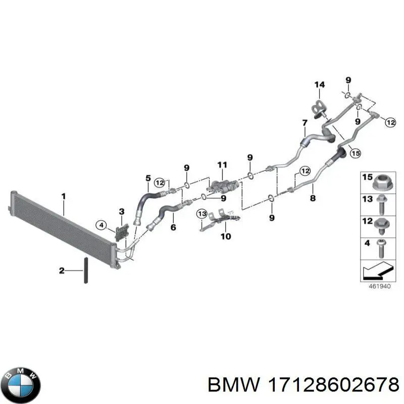 Купить 17128602678 BMW 