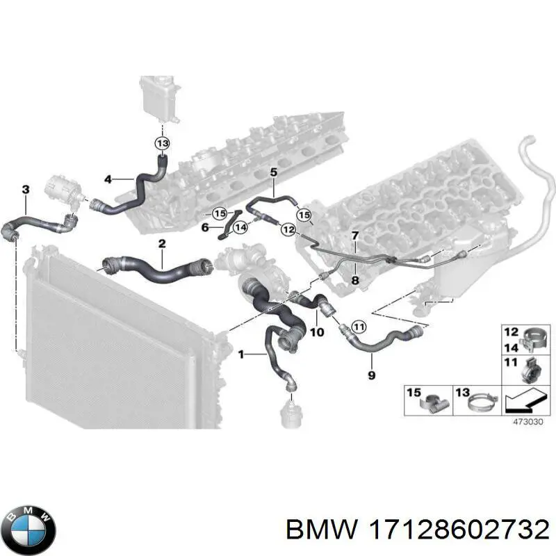 17128602732 BMW 