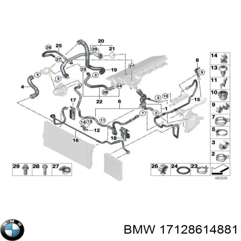 17128614881 BMW