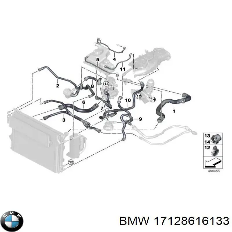 17128616133 BMW 