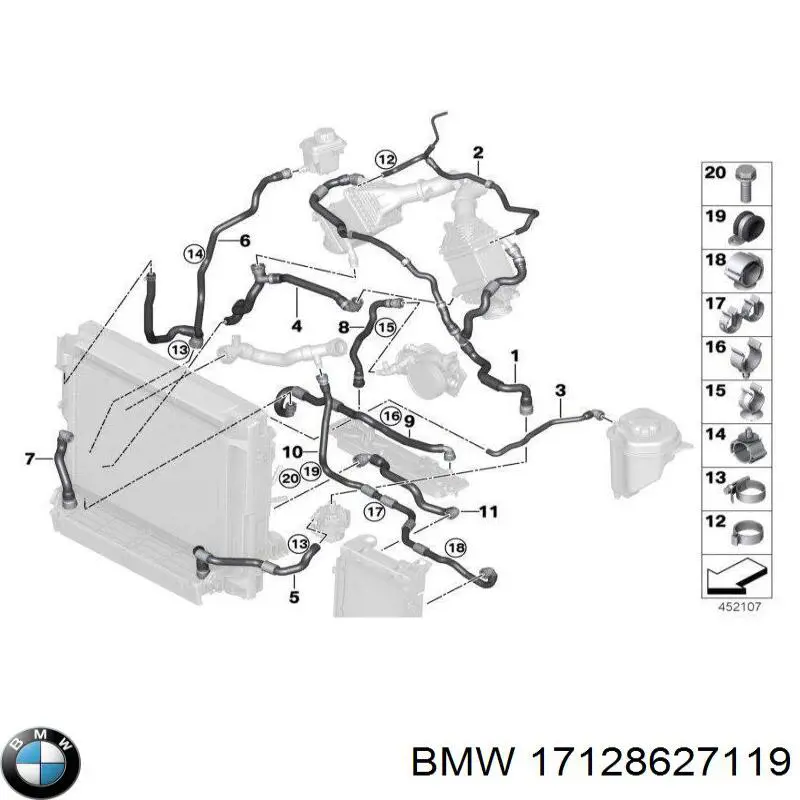 17128627119 BMW 