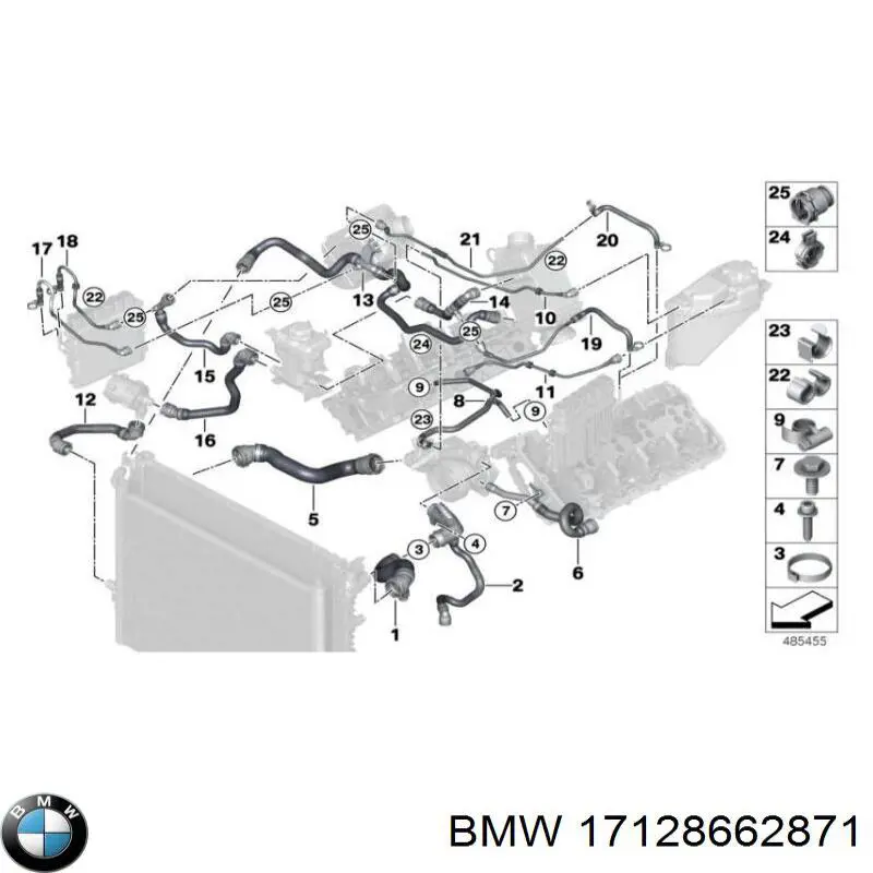  17128662871 BMW