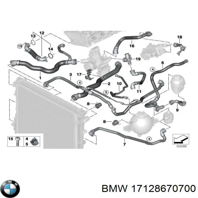  17128670700 BMW