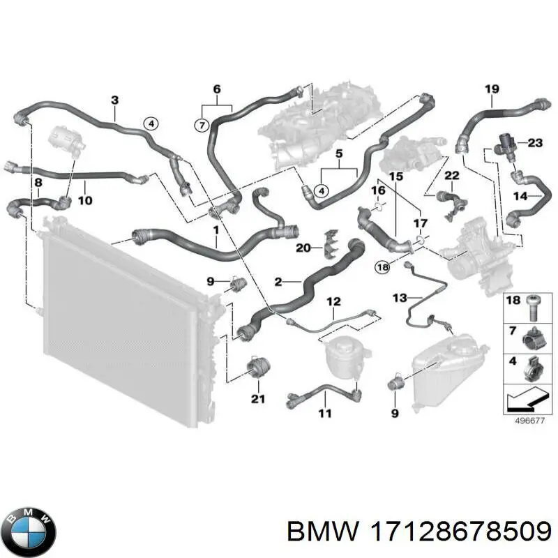 17128678509 BMW 