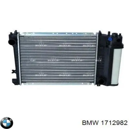 Радиатор охлаждения двигателя BMW 1712982 цена, от 76.27 USD