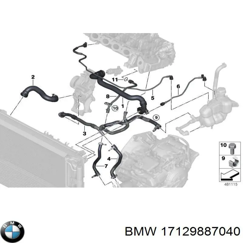 17129887040 BMW 