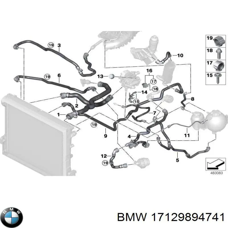 17129894741 BMW 