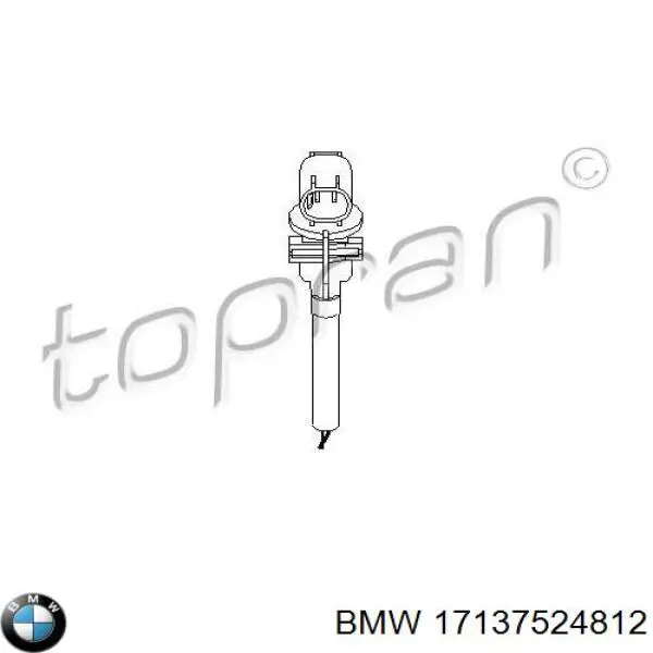 Датчик рівня охолоджуючої рідини в бачку 17137524812 BMW