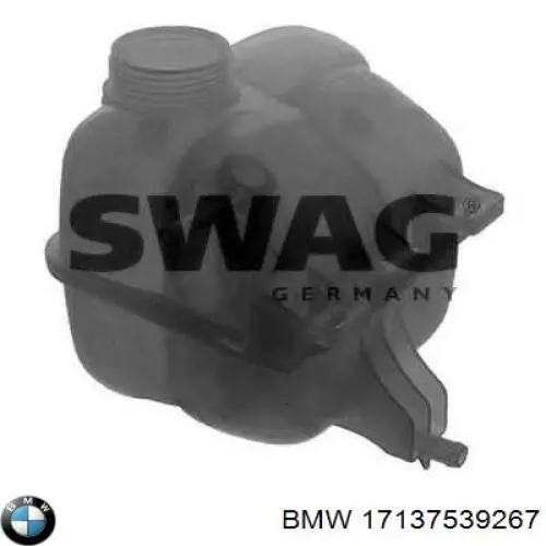 Tanque de expansão do sistema de esfriamento 17137539267 BMW