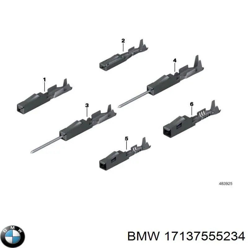 Купить 17137555234 BMW Водяной бачок системы охлаждения