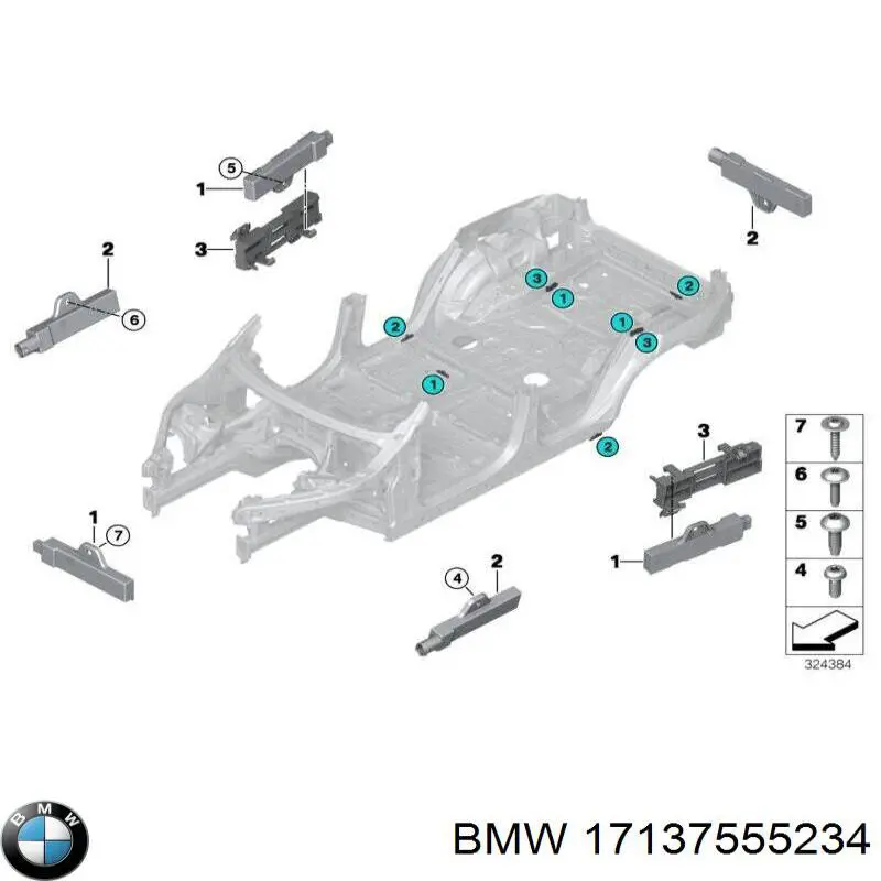 Бачок системы охлаждения двигателя расширительный BMW 17137555234 цена, от 179.37 USD
