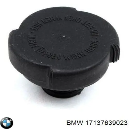 Tapa de radiador 17137639023 BMW