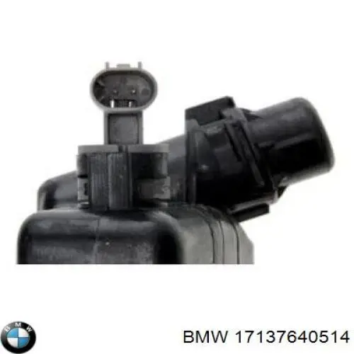 Бачок системы охлаждения расширительный BMW 17137640514