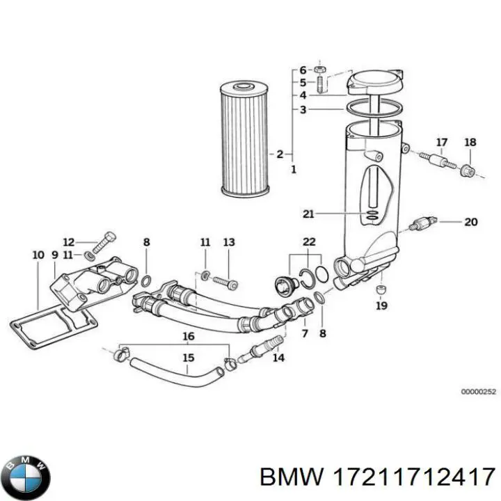  17211712417 BMW