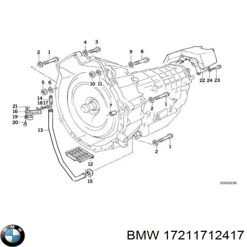Купить 17211712417 BMW 