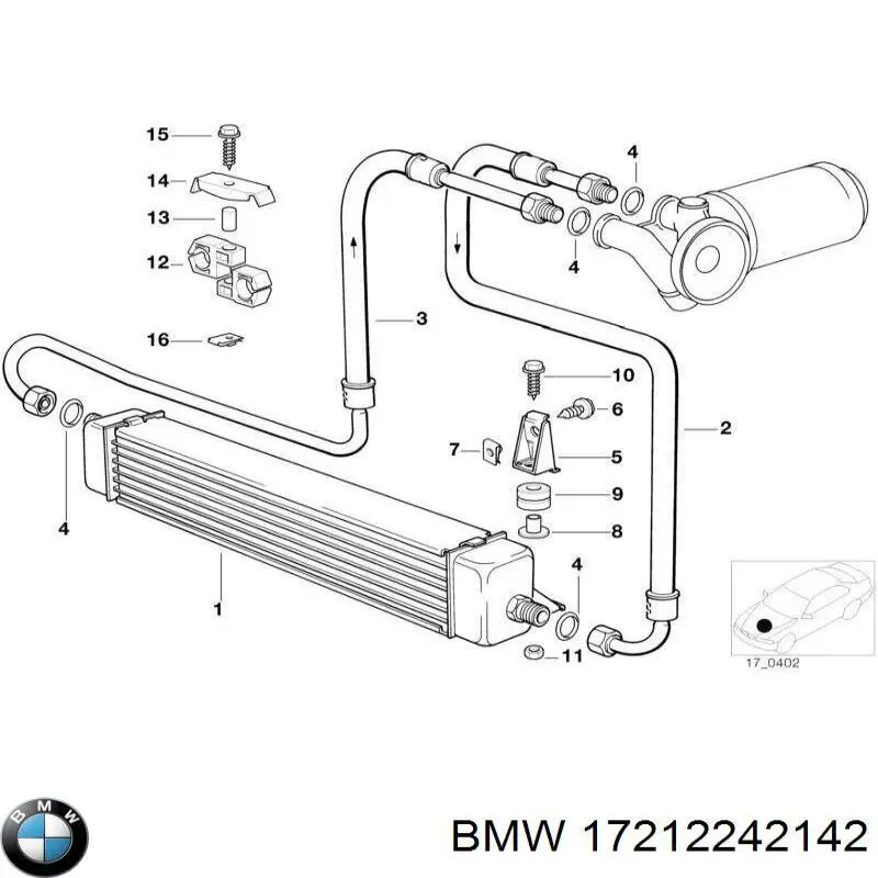 17212242142 BMW 