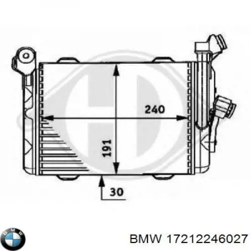 Купить CLC33000P Mahle Original Масляный радиатор охлаждения АКПП