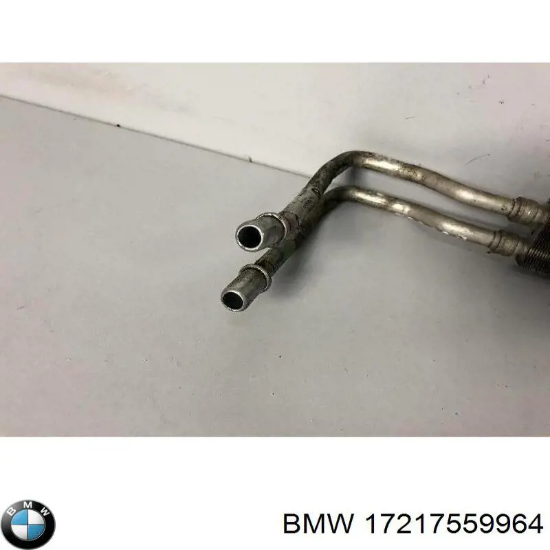 Радиатор масляный гидроусилителя механизма рулевого управления BMW 17217559964