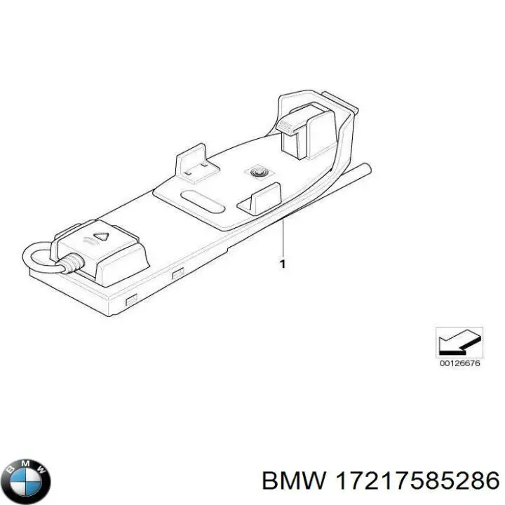 Радиатор масляный BMW 17217585286