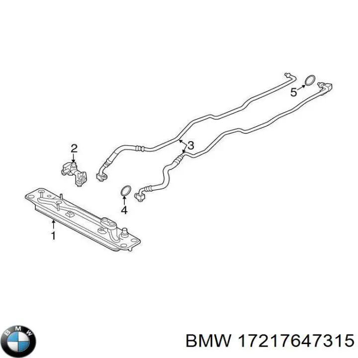 Радиатор охлаждения, АКПП/КПП BMW 17217647315 цена, от 253.48 USD