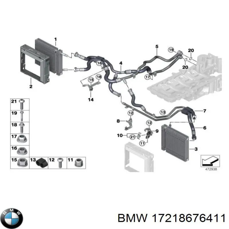 CLC289000P Mahle Original 