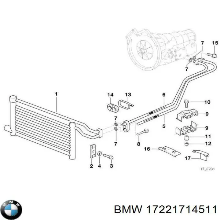  17221714511 BMW