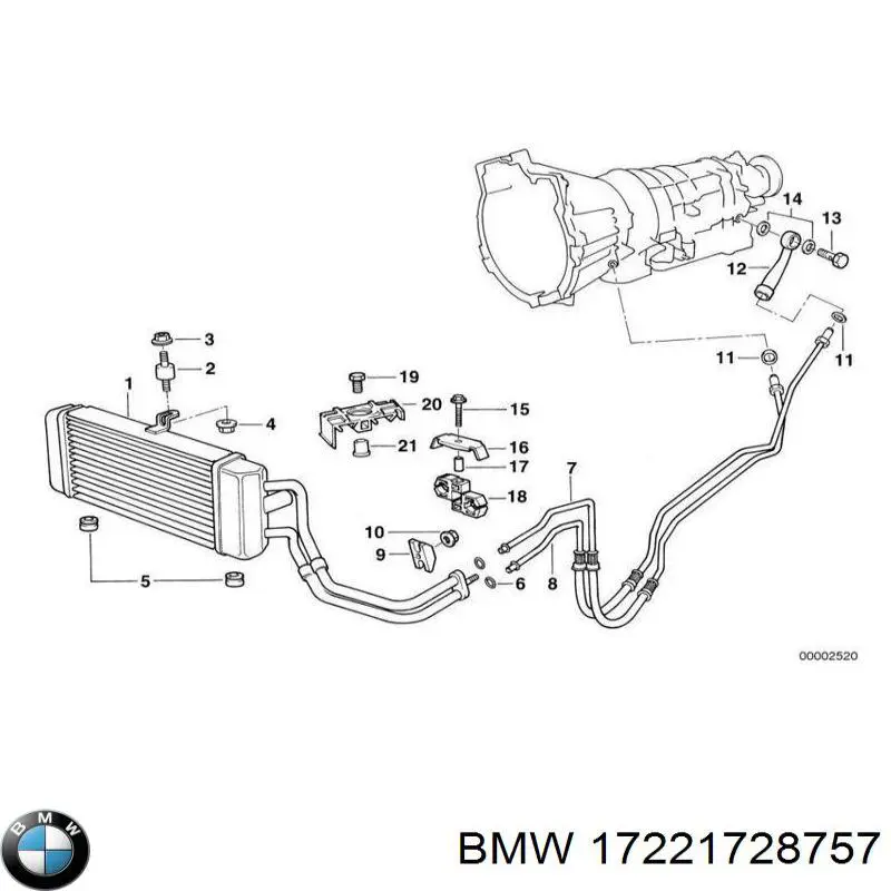 17221728757 BMW 