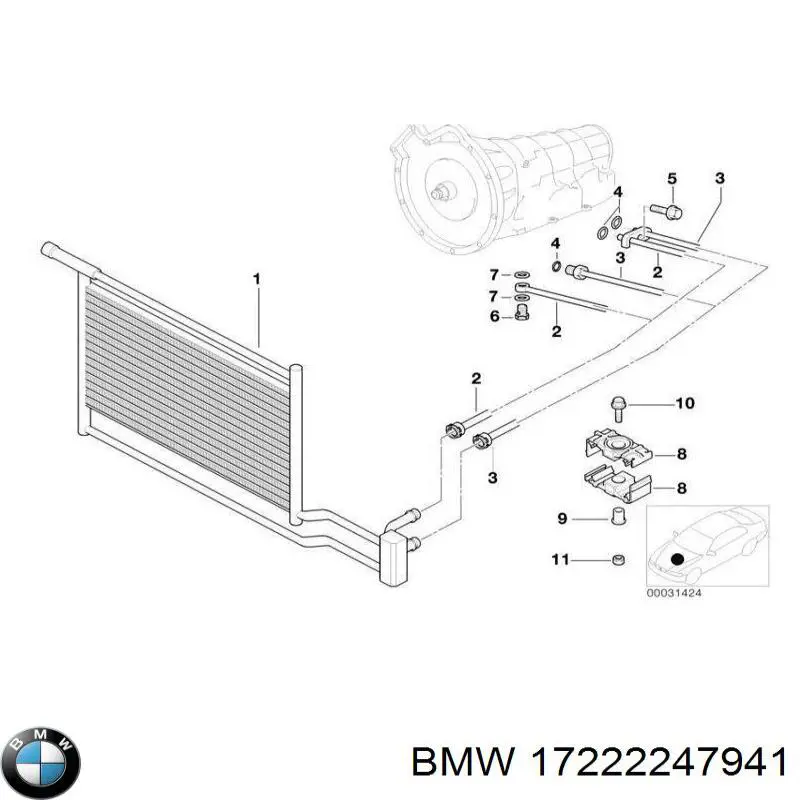 17222247941 BMW 