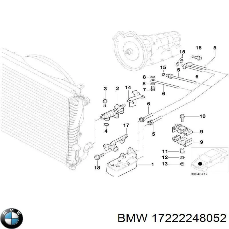  BMW 17222248052 цена, от 31.93 USD