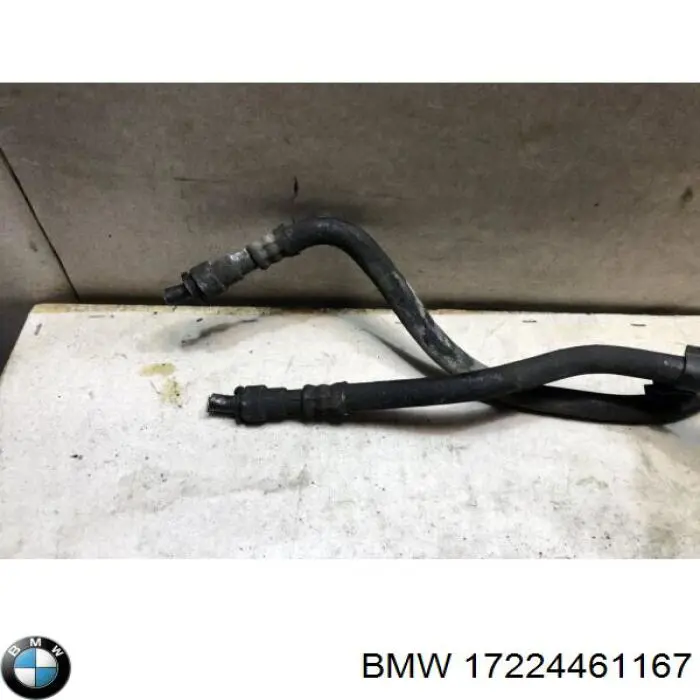 Трубка (шланг) масляного радиатора, от блока к радиатору BMW 17224461167 цена, от 126.69 USD
