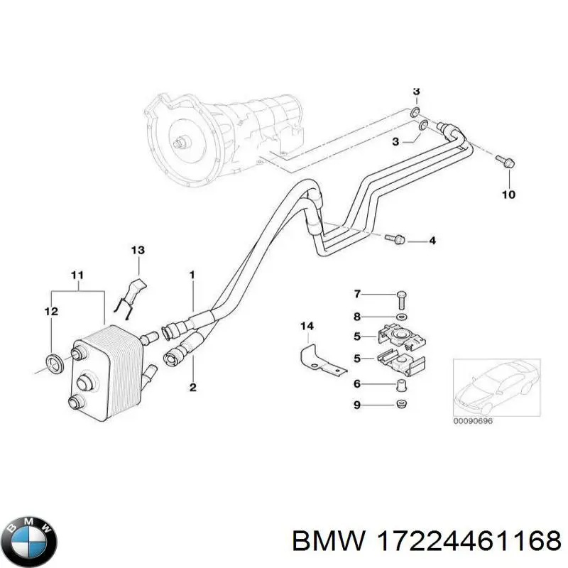 Купить 17224461168 BMW 