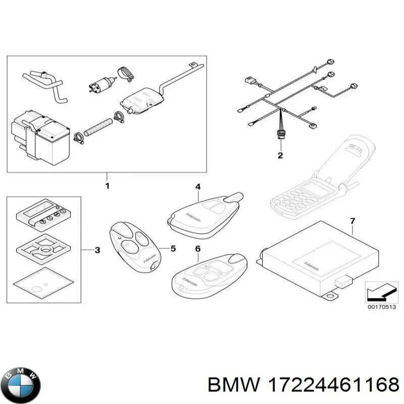  17224461168 BMW