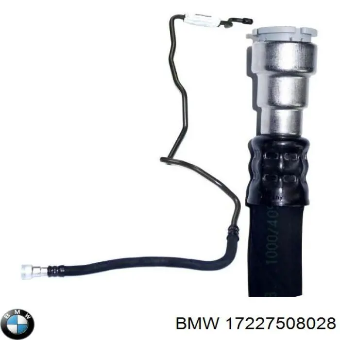 Трубка (шланг) масляного радиатора, от блока к радиатору BMW 17227508028