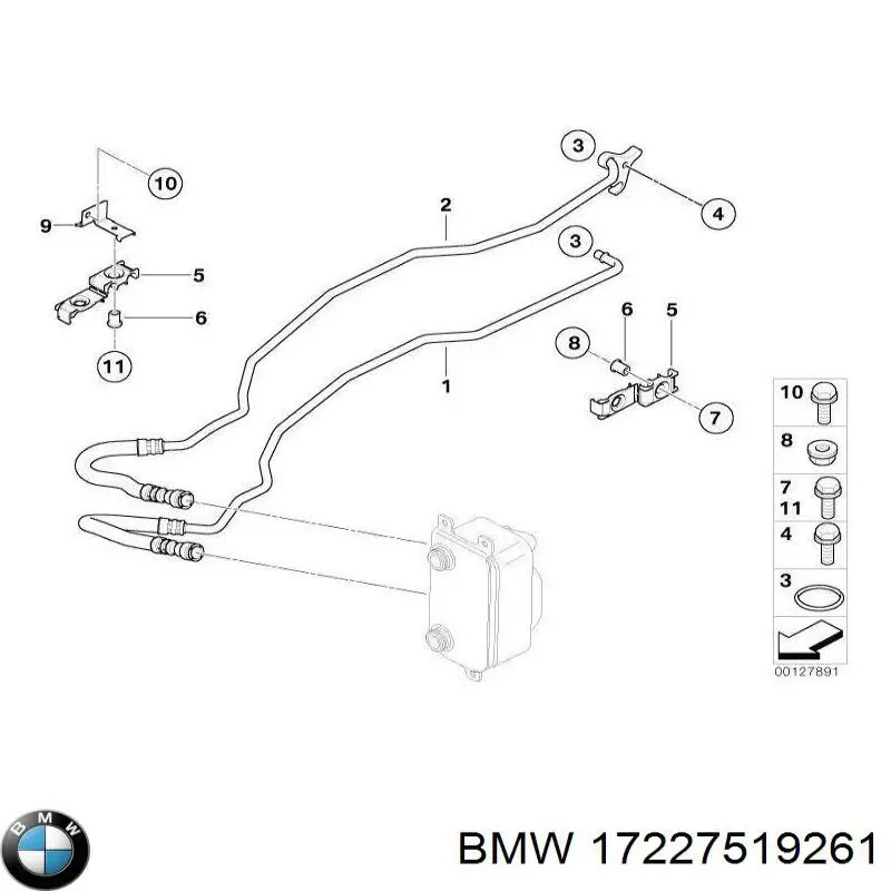  BMW 17227519261 цена, от 50.68 USD