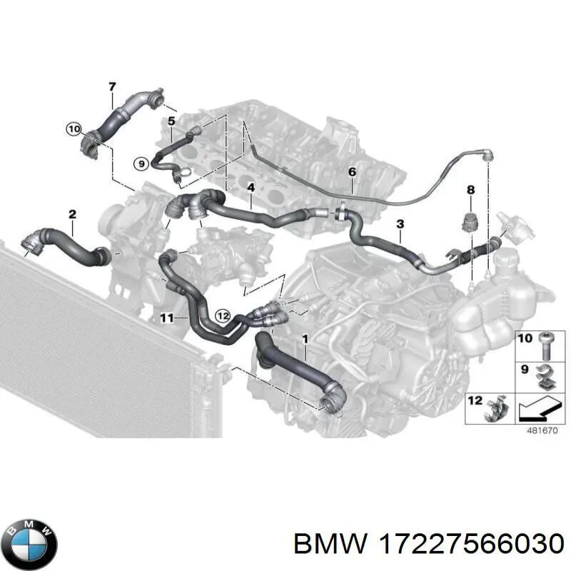 17227566030 BMW 