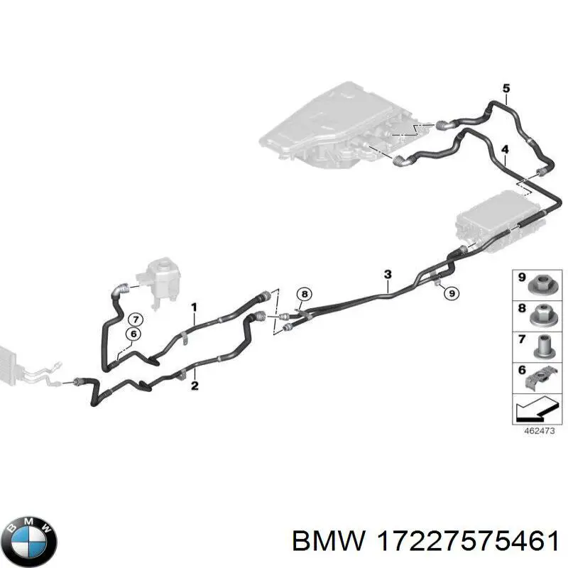  BMW 17227575461 цена, от 2.53 USD