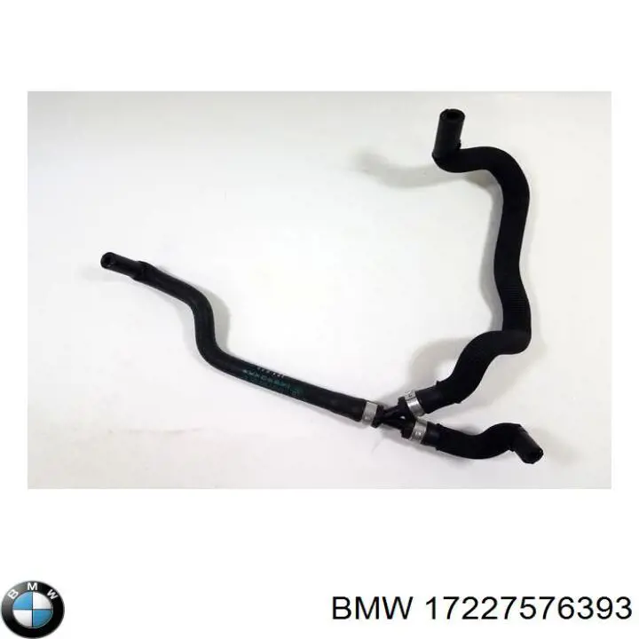 17227576393 BMW Трубка/шланг масляного радиатора, высокого давления