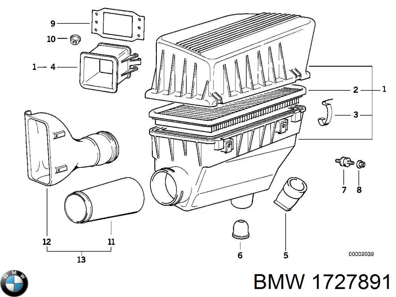  BMW 13711727891 цена, от 5.64 USD