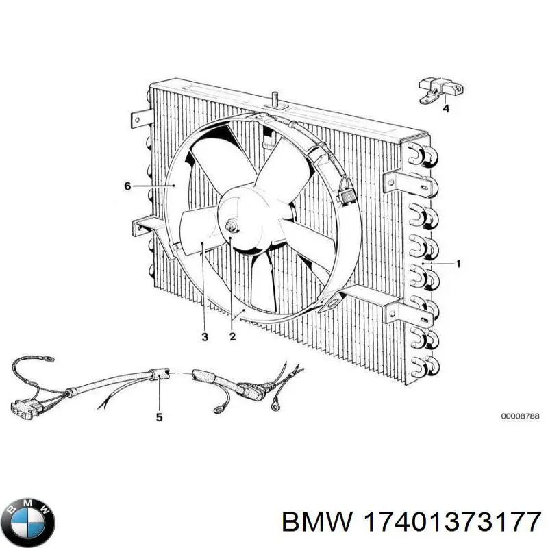 Купить 17401373177 BMW Регулятор оборотов вентилятора печки