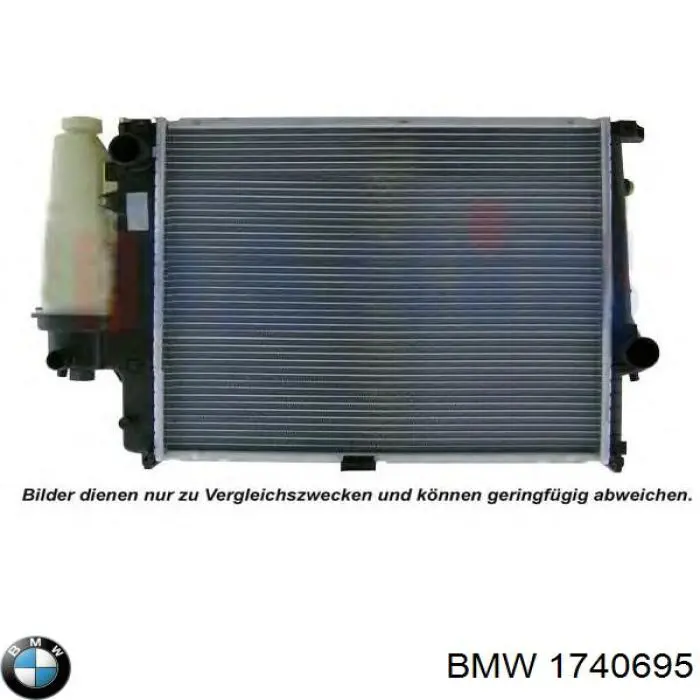 Радиатор 1740695 BMW