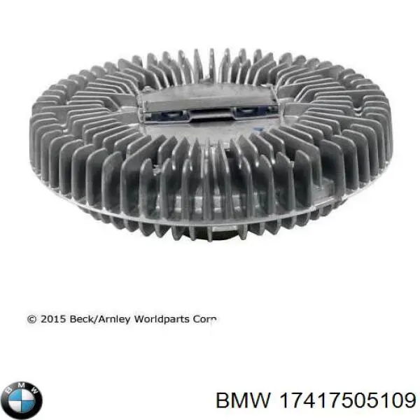 Вискомуфта (вязкостная муфта) вентилятора охлаждения BMW 17417505109