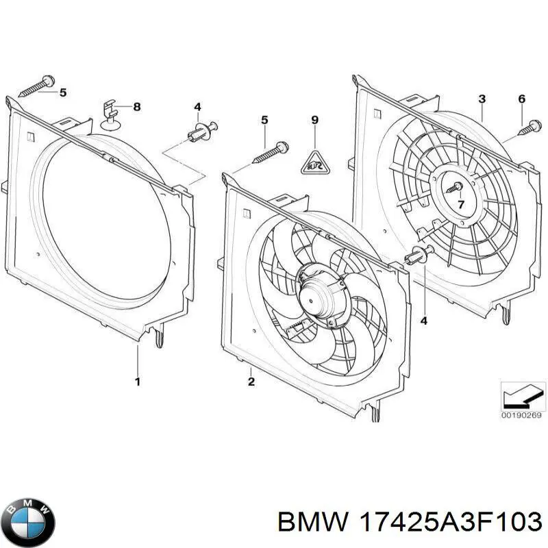 17425A3F103 BMW 