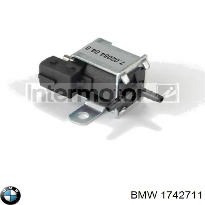 Купить 1742711 BMW Клапан преобразователь давления наддува (соленоид) 
