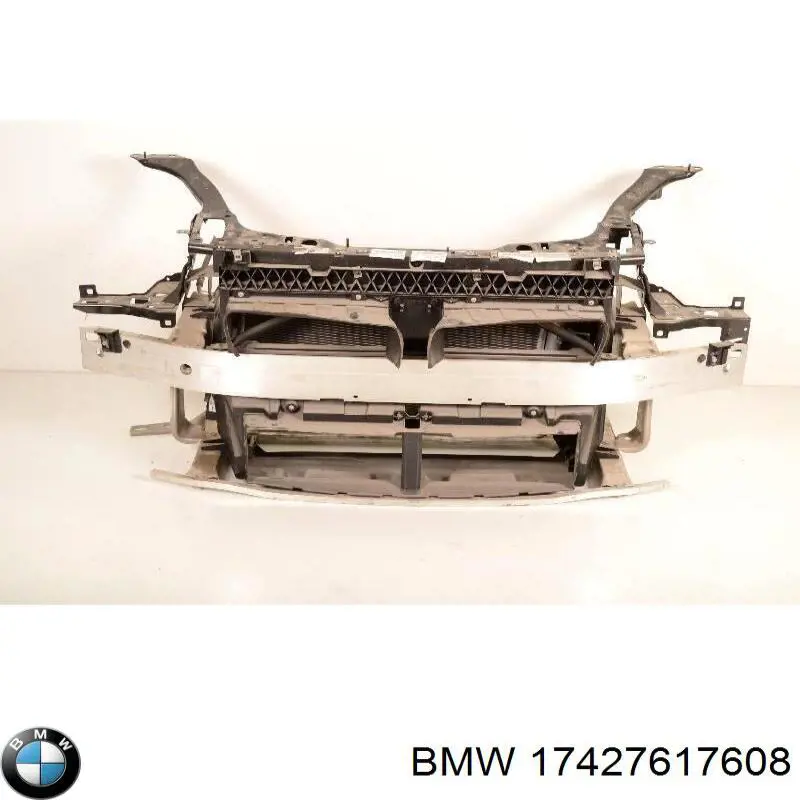 Купить 17427617608 BMW Диффузор вентилятора в сборе с мотором и крыльчаткой