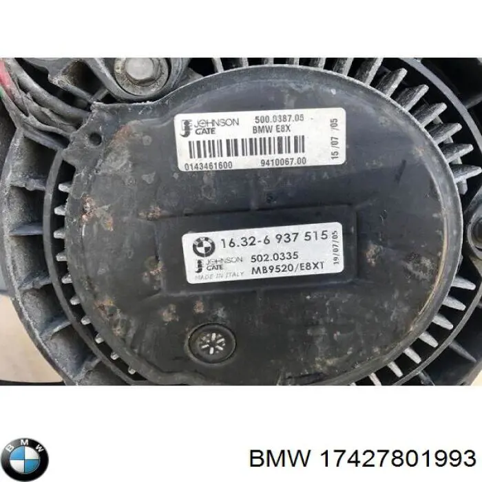 Диффузор радиатора охлаждения в сборе с мотором и крыльчаткой BMW 17427801993 цена, от 38.07 USD